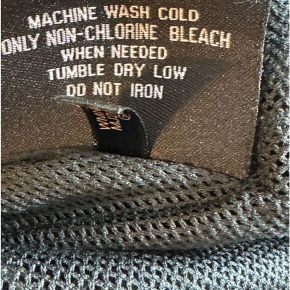 M. Julian Jacket Mens Size Large Bomber zip up Gray Y2K 90”s pockets Long Sleeve - Picture 10 of 10